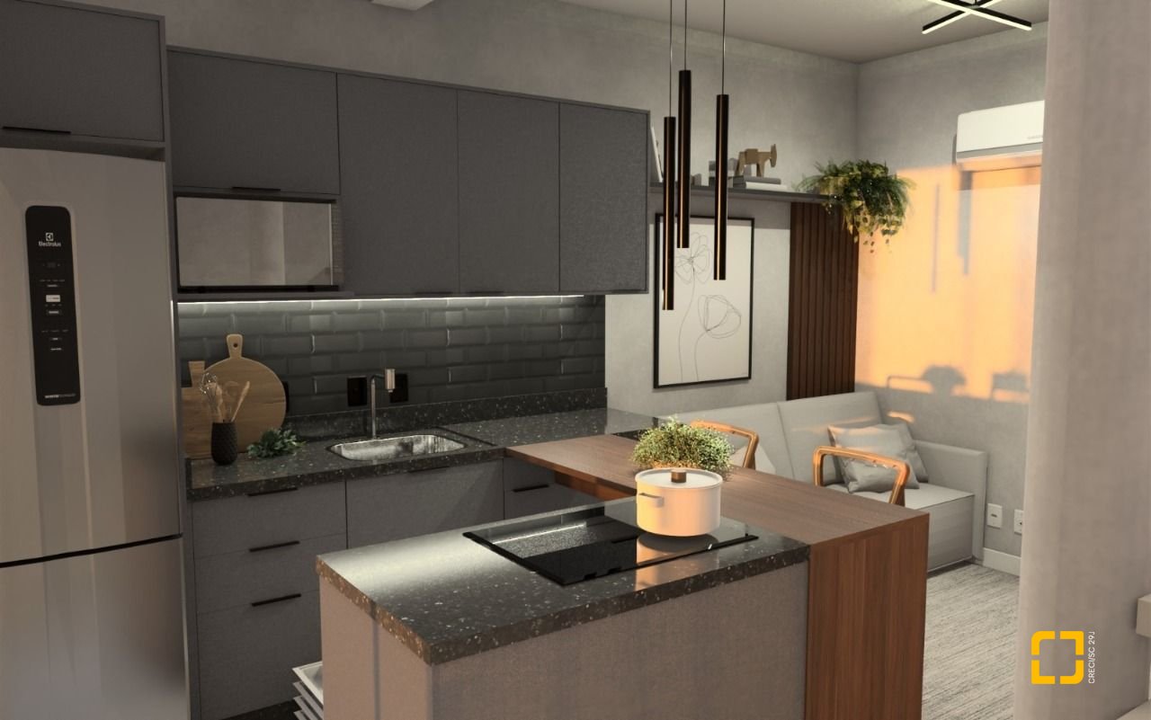 Loft com 42m², 1 quarto (sendo 1 suíte), 1 garagem, no bairro Novo Campeche em Florianópolis