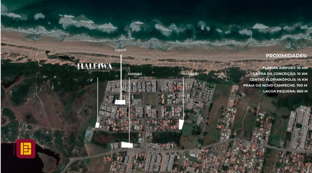 Loft com 42m², 1 quarto (sendo 1 suíte), 1 garagem, no bairro Novo Campeche em Florianópolis