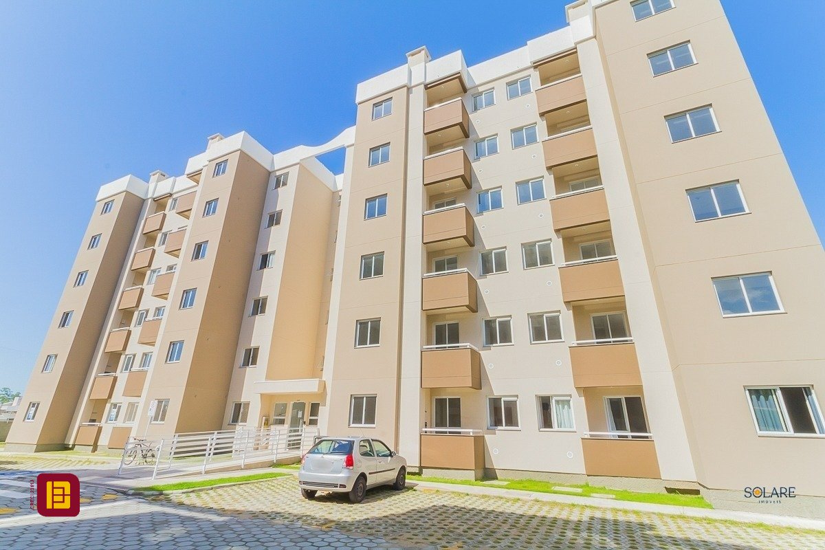 Apartamento com 52m², 2 quartos, 1 garagem, no bairro Vendaval em Biguaçu