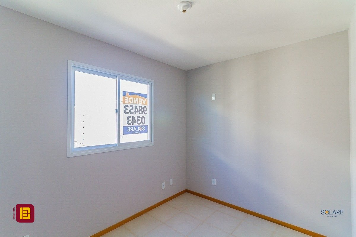 Apartamento com 52m², 2 quartos, 1 garagem, no bairro Vendaval em Biguaçu