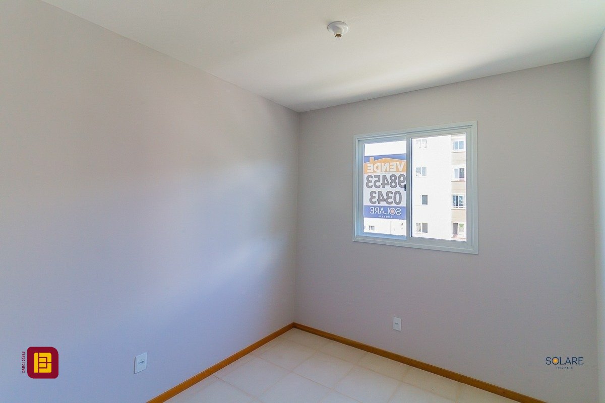 Apartamento com 52m², 2 quartos, 1 garagem, no bairro Vendaval em Biguaçu