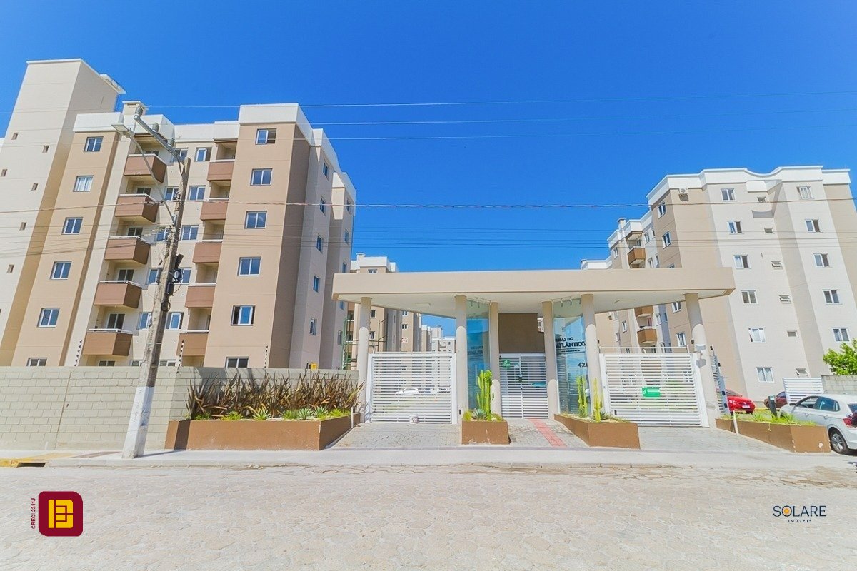 Apartamento com 52m², 2 quartos, 1 garagem, no bairro Vendaval em Biguaçu