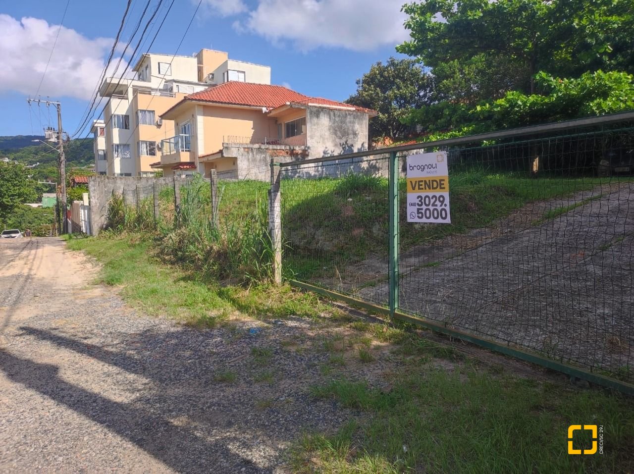Terreno com 1391m², no bairro Pantanal em Florianópolis