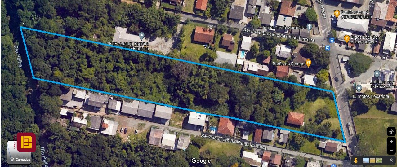 Terreno com 11452m², no bairro Vargem Grande em Florianópolis