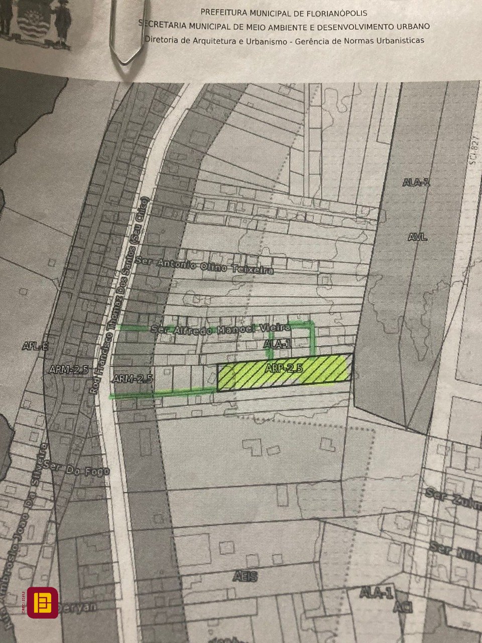 Terreno com 3575m², no bairro Morro das Pedras em Florianópolis