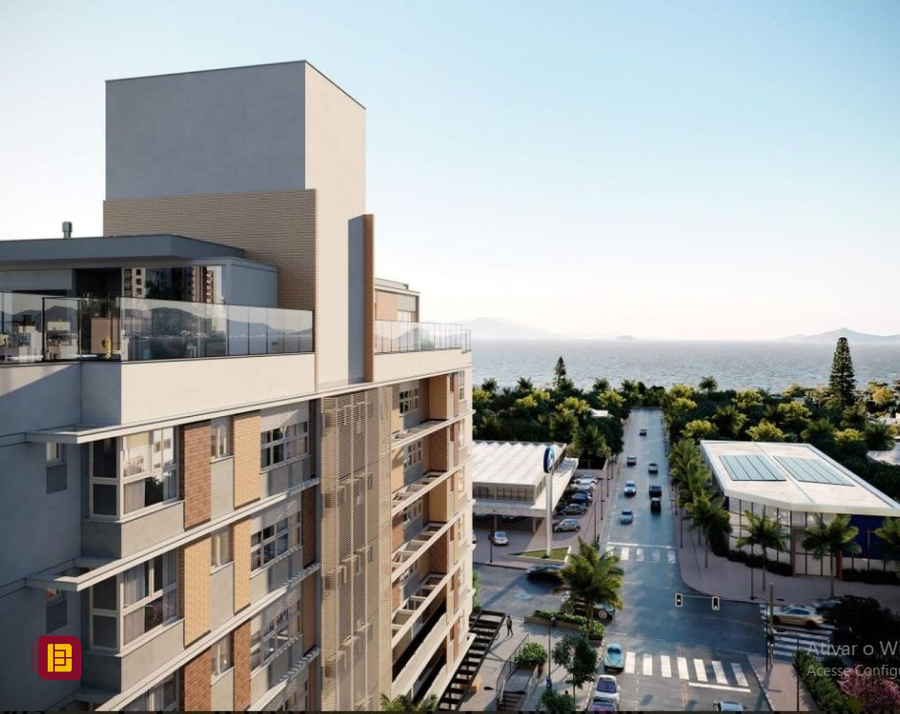 Apartamento com 42m², 1 quarto, 1 garagem, no bairro Estreito em Florianópolis