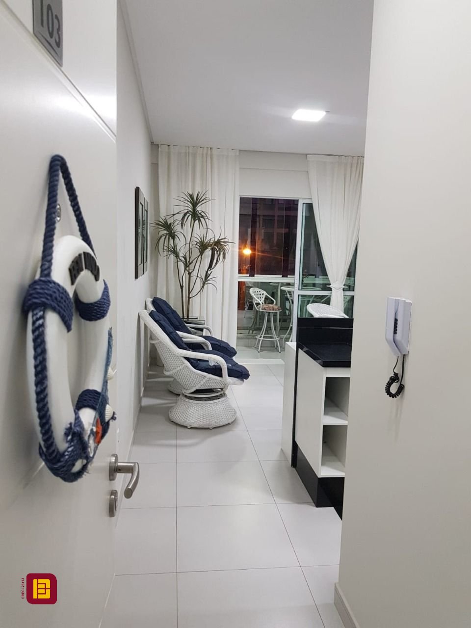 Apartamento com 60m², 1 quarto (sendo 1 suíte), 1 garagem, no bairro Armação Piedade em Governador Celso Ramos