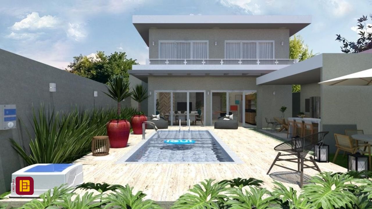 Casa de Condomínio com 280m², 4 quartos (sendo 4 suítes), 2 garagens, no bairro Vargem Pequena em Florianópolis