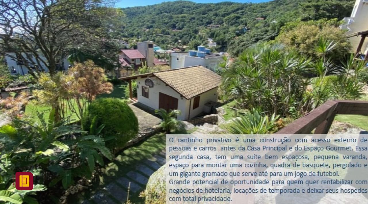 Casa com 680m², 6 quartos (sendo 3 suítes), 6 garagens, no bairro Lagoinha em Florianópolis