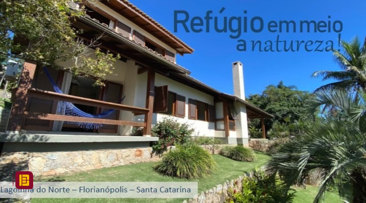 Casa com 680m², 6 quartos (sendo 3 suítes), 6 garagens, no bairro Lagoinha em Florianópolis