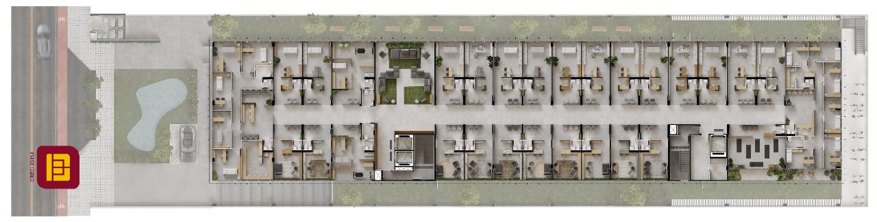 Sala com 108m², 1 garagem, no bairro Campeche em Florianópolis