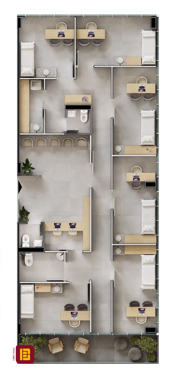 Sala com 108m², 1 garagem, no bairro Campeche em Florianópolis