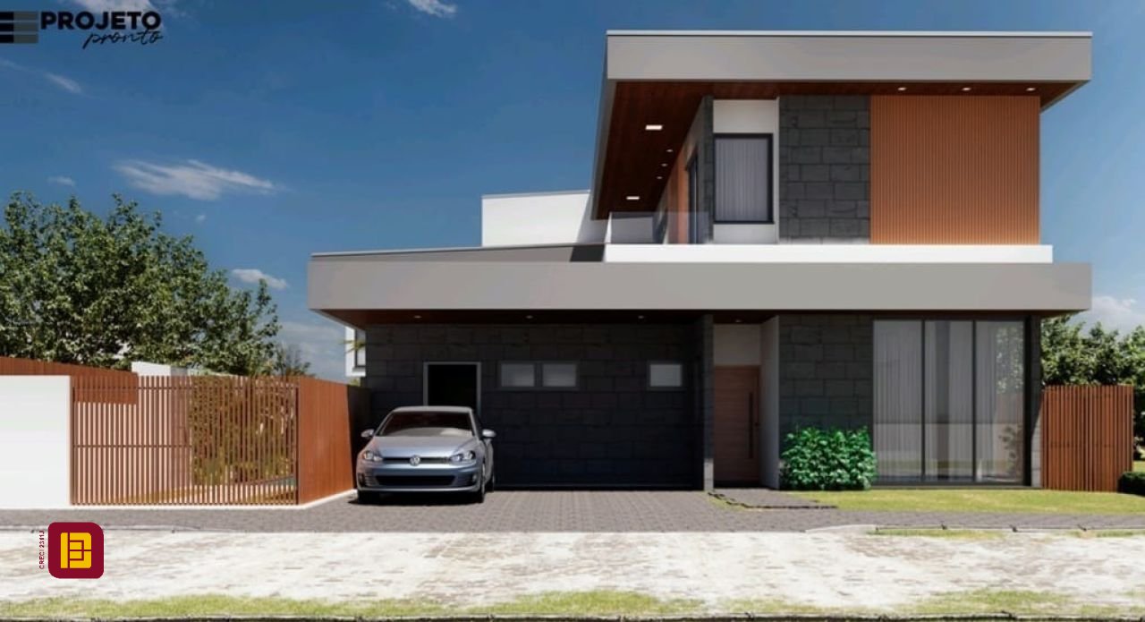 Casa de Condomínio com 265m², 4 quartos (sendo 4 suítes), 3 garagens, no bairro Morro das Pedras em Florianópolis