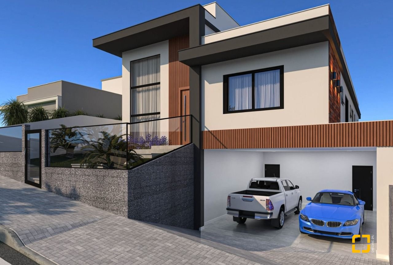 Casa com 300m², 3 quartos (sendo 2 suítes), 2 garagens, no bairro Pedra Branca em Palhoça