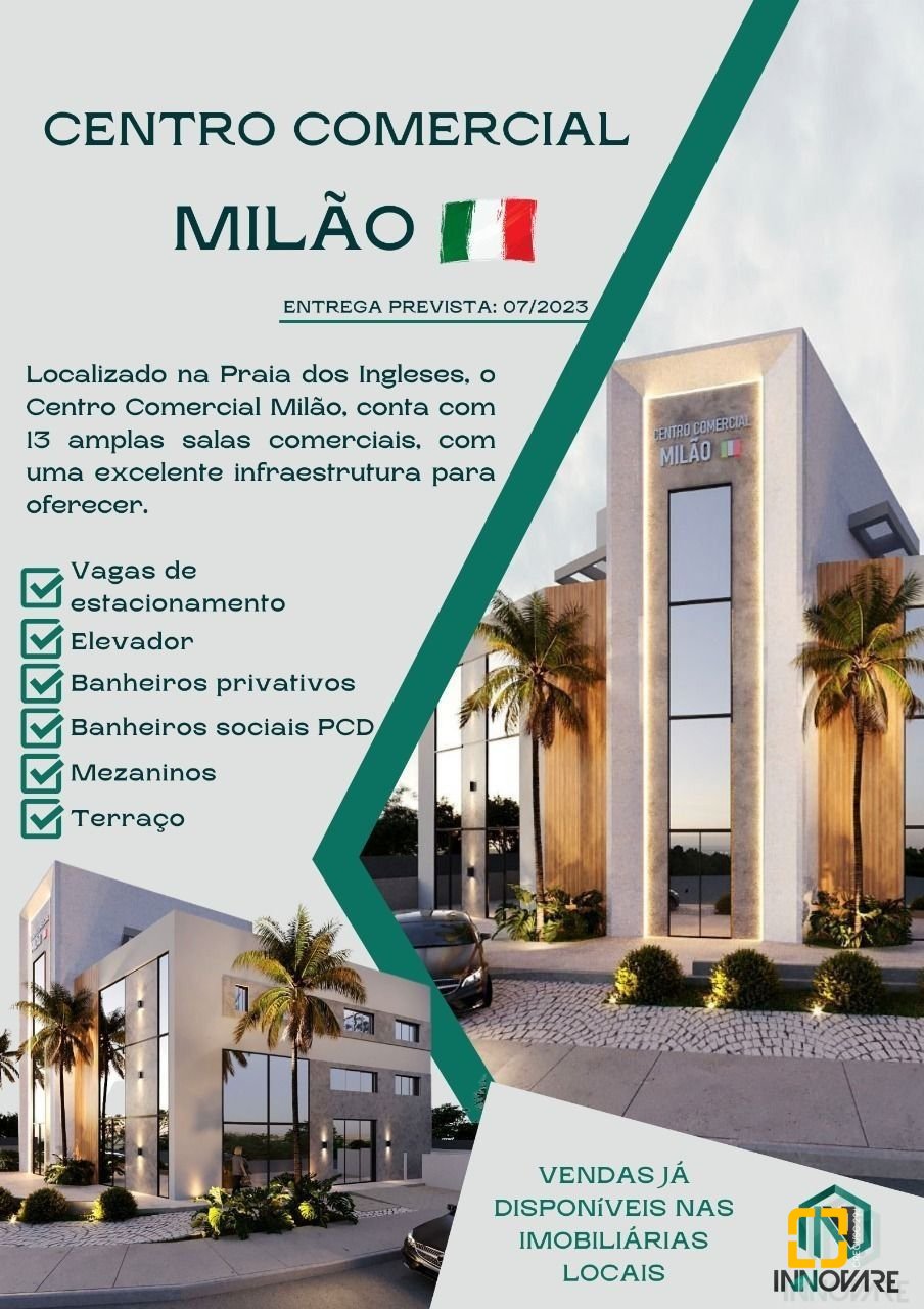 Sala com 42m², 1 garagem, no bairro Ingleses do Rio Vermelho em Florianópolis