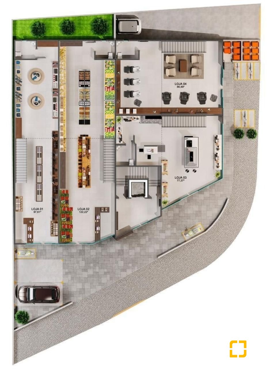 Sala com 42m², 1 garagem, no bairro Ingleses do Rio Vermelho em Florianópolis