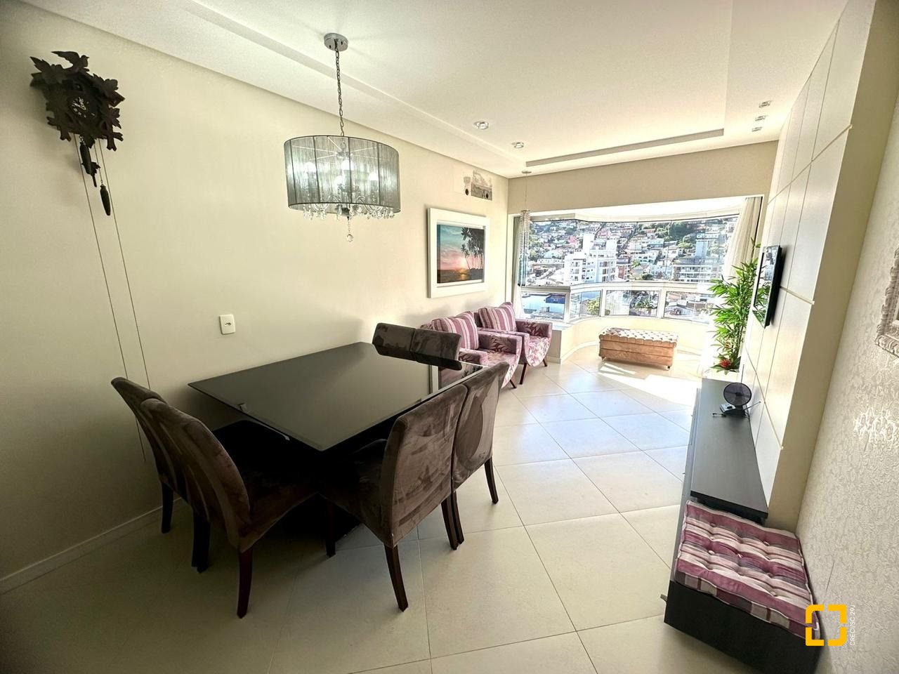 Cobertura com 162m², 4 quartos (sendo 1 suíte), 1 garagem, no bairro Centro em Florianópolis