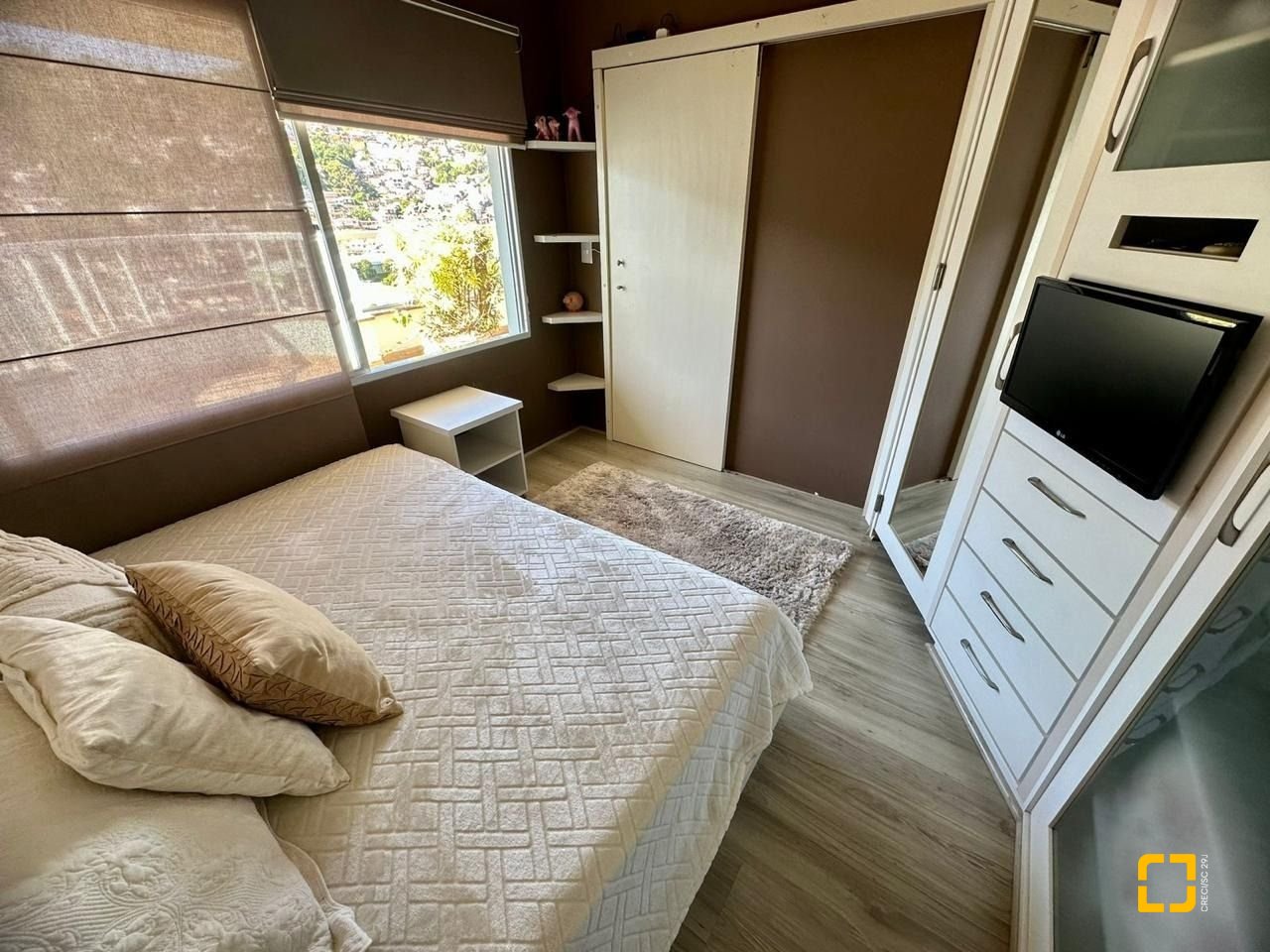 Cobertura com 162m², 4 quartos (sendo 1 suíte), 1 garagem, no bairro Centro em Florianópolis