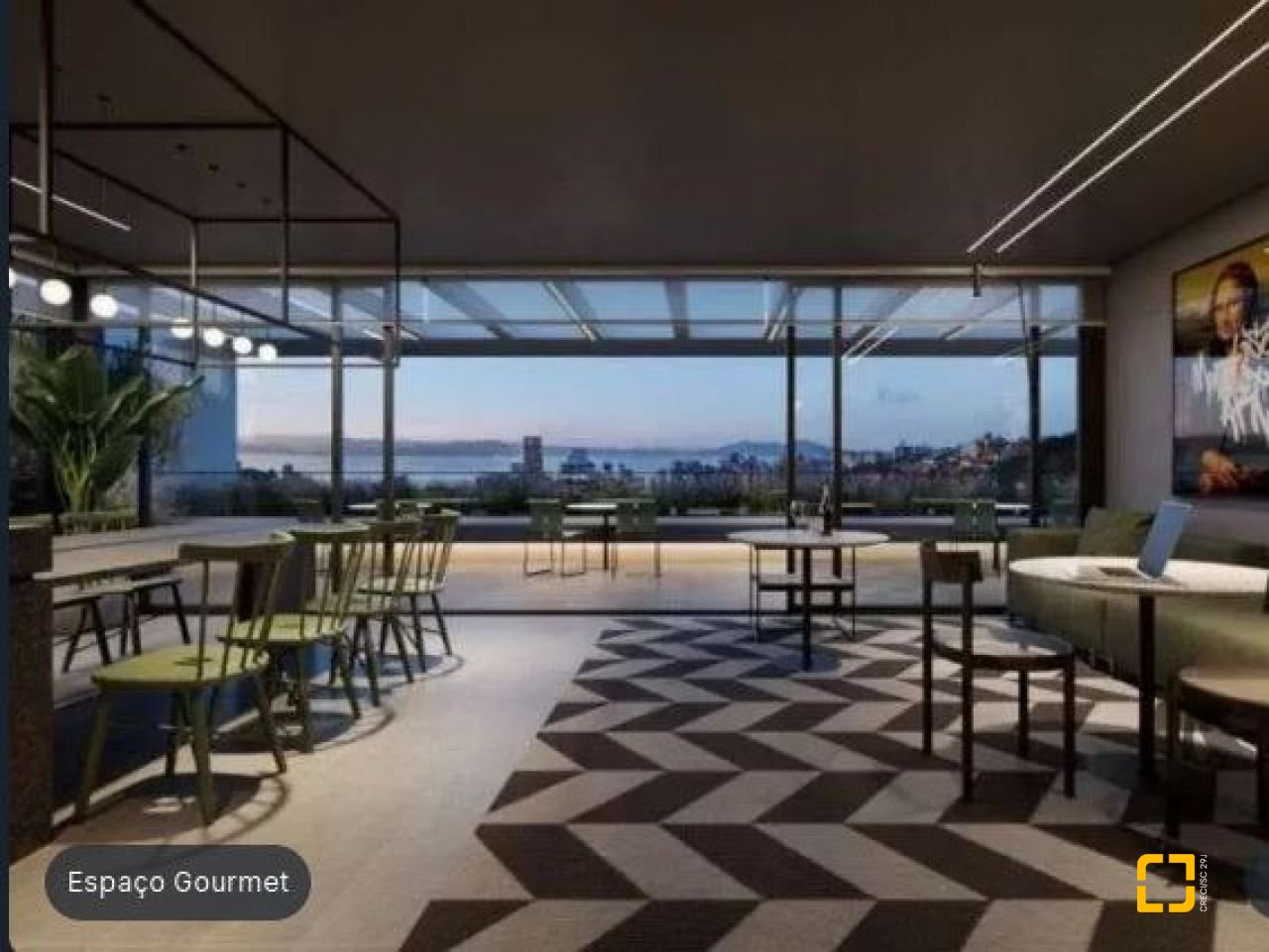 Studio com 23m², 1 quarto, no bairro Centro em Florianópolis