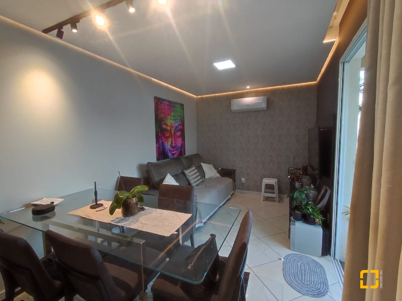 Apartamento com 61m², 2 quartos, 1 garagem, no bairro Potecas em São José