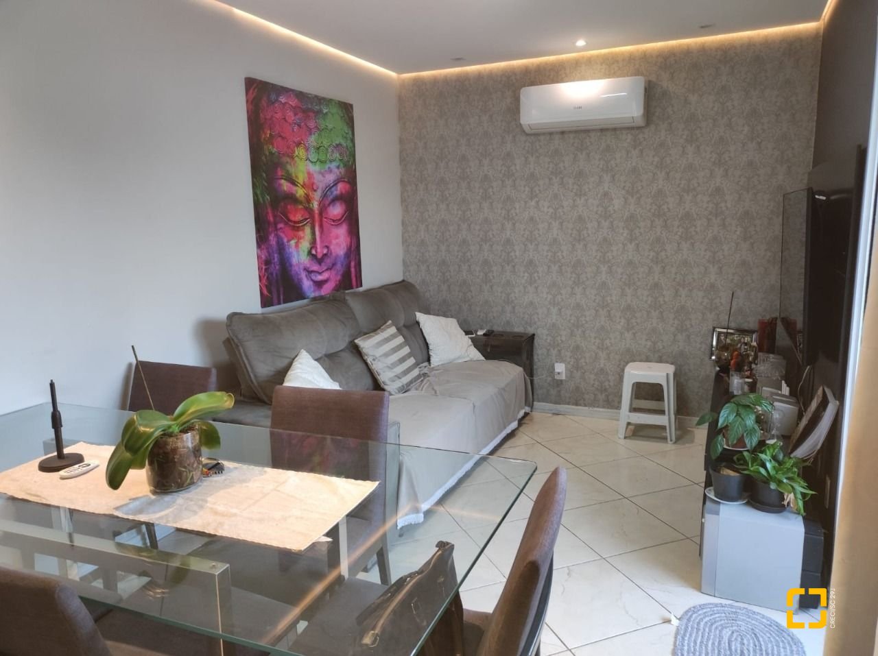Apartamento com 61m², 2 quartos, 1 garagem, no bairro Potecas em São José