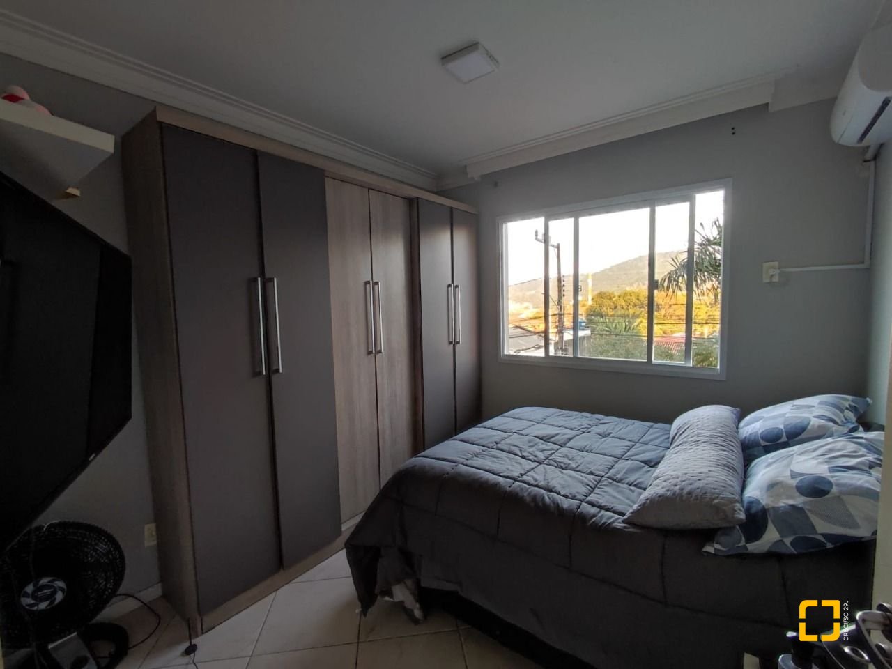 Apartamento com 61m², 2 quartos, 1 garagem, no bairro Potecas em São José