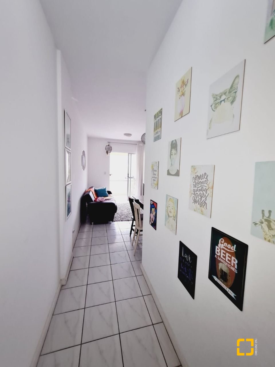 Apartamento com 48m², 1 quarto, 1 garagem, no bairro Saco Grande em Florianópolis