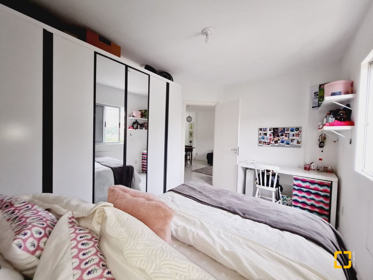 Apartamento com 48m², 1 quarto, 1 garagem, no bairro Saco Grande em Florianópolis