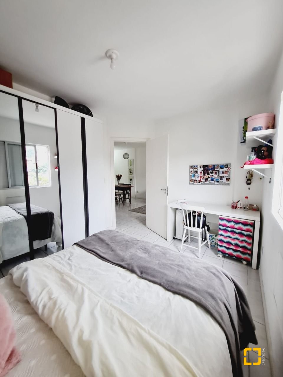 Apartamento com 48m², 1 quarto, 1 garagem, no bairro Saco Grande em Florianópolis