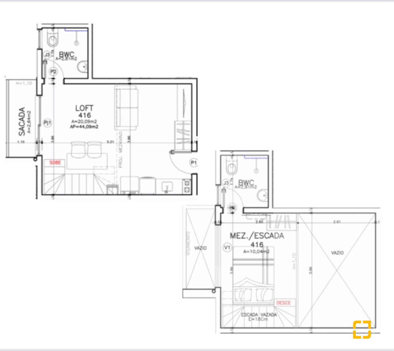 Loft, no bairro Canasvieiras em Florianópolis