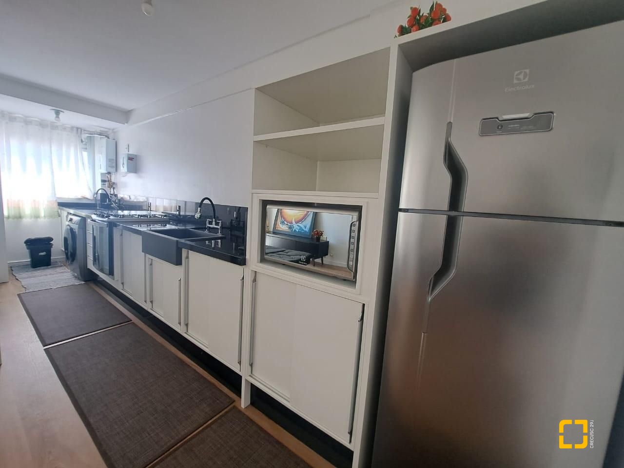 Apartamento com 61m², 3 quartos (sendo 1 suíte), 2 garagens, no bairro Pedra Branca em Palhoça