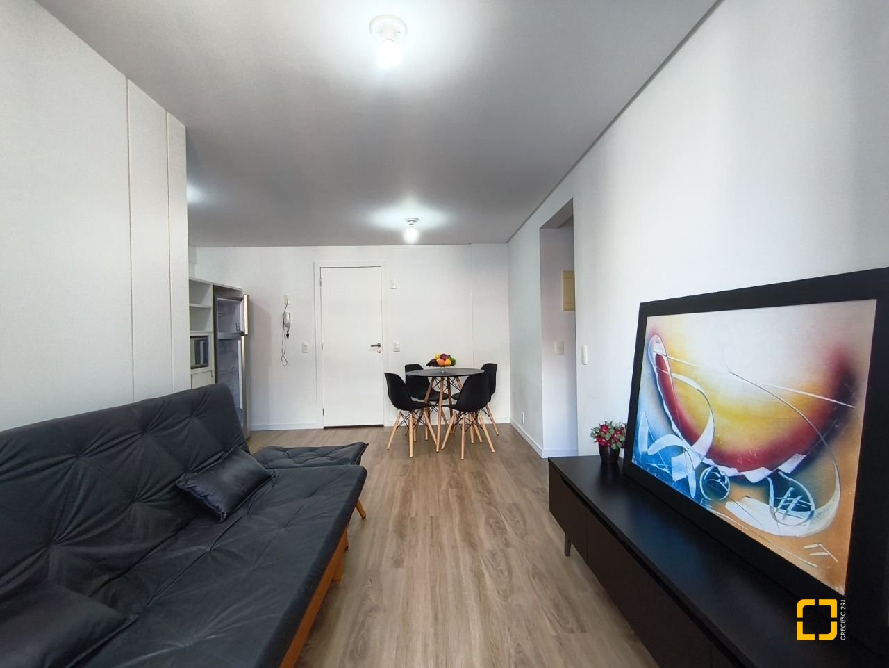 Apartamento com 61m², 3 quartos (sendo 1 suíte), 2 garagens, no bairro Pedra Branca em Palhoça