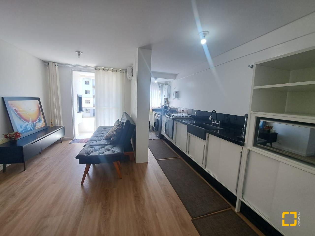 Apartamento com 61m², 2 quartos (sendo 1 suíte), 2 garagens, no bairro Pedra Branca em Palhoça