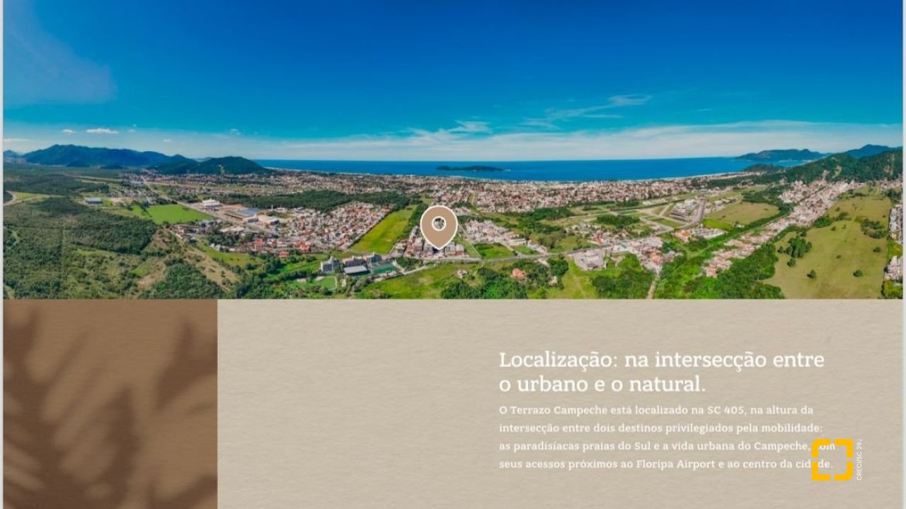 Studio com 40m², 1 quarto, 1 garagem, no bairro Campeche em Florianópolis