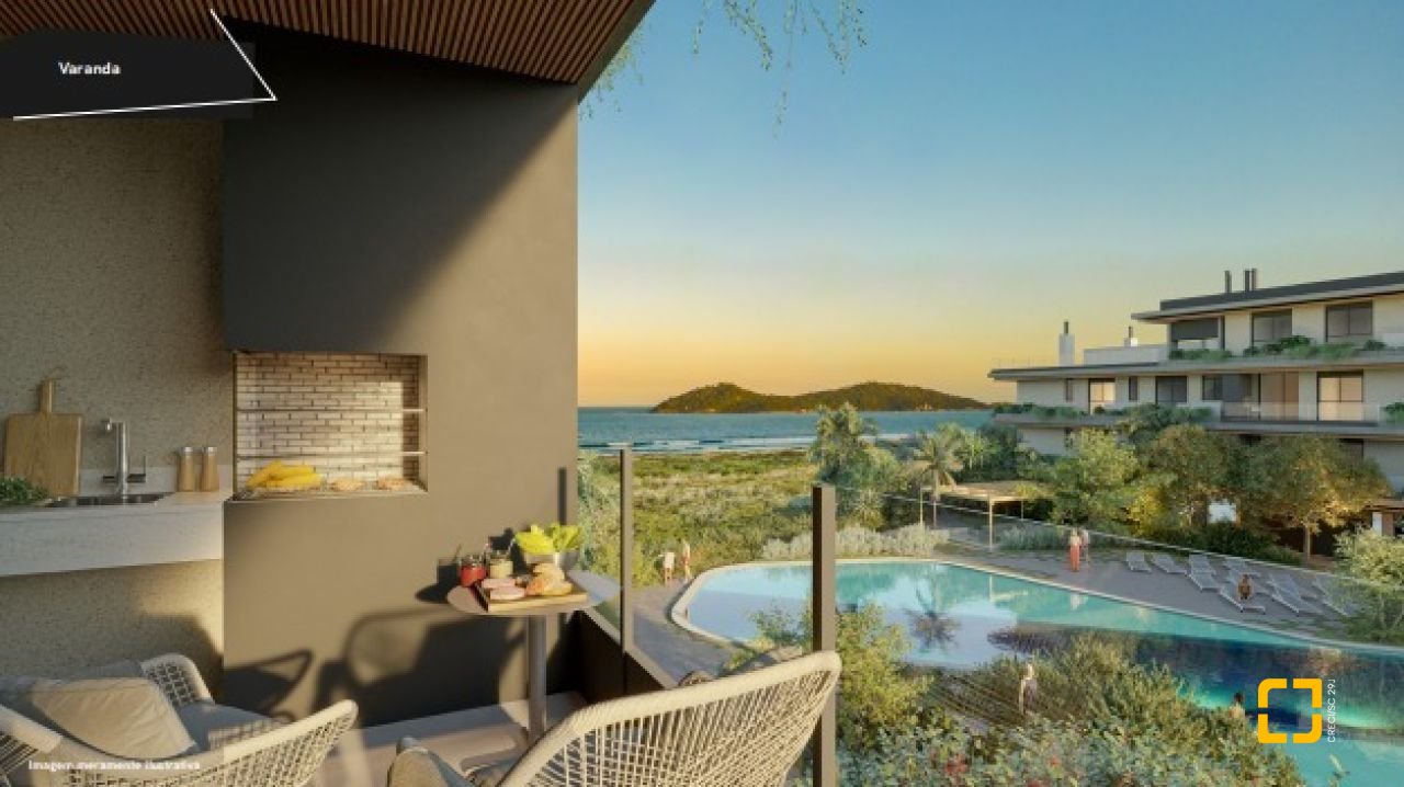Apartamento com 74m², 3 quartos (sendo 1 suíte), 1 garagem, no bairro Campeche em Florianópolis