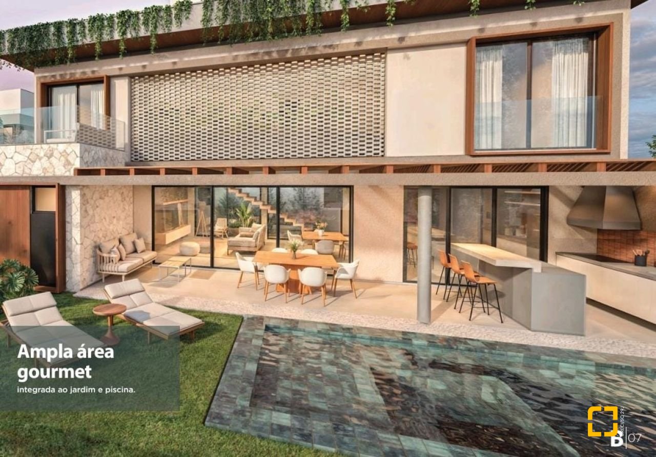 Casa de Condomínio com 309m², 4 quartos (sendo 3 suítes), 2 garagens, no bairro Rio Tavares Central em Florianópolis
