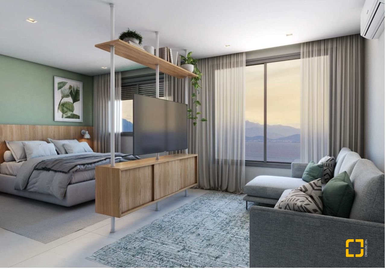 Studio com 40m², 1 quarto, 1 garagem, no bairro Saco dos Limoes em Florianópolis