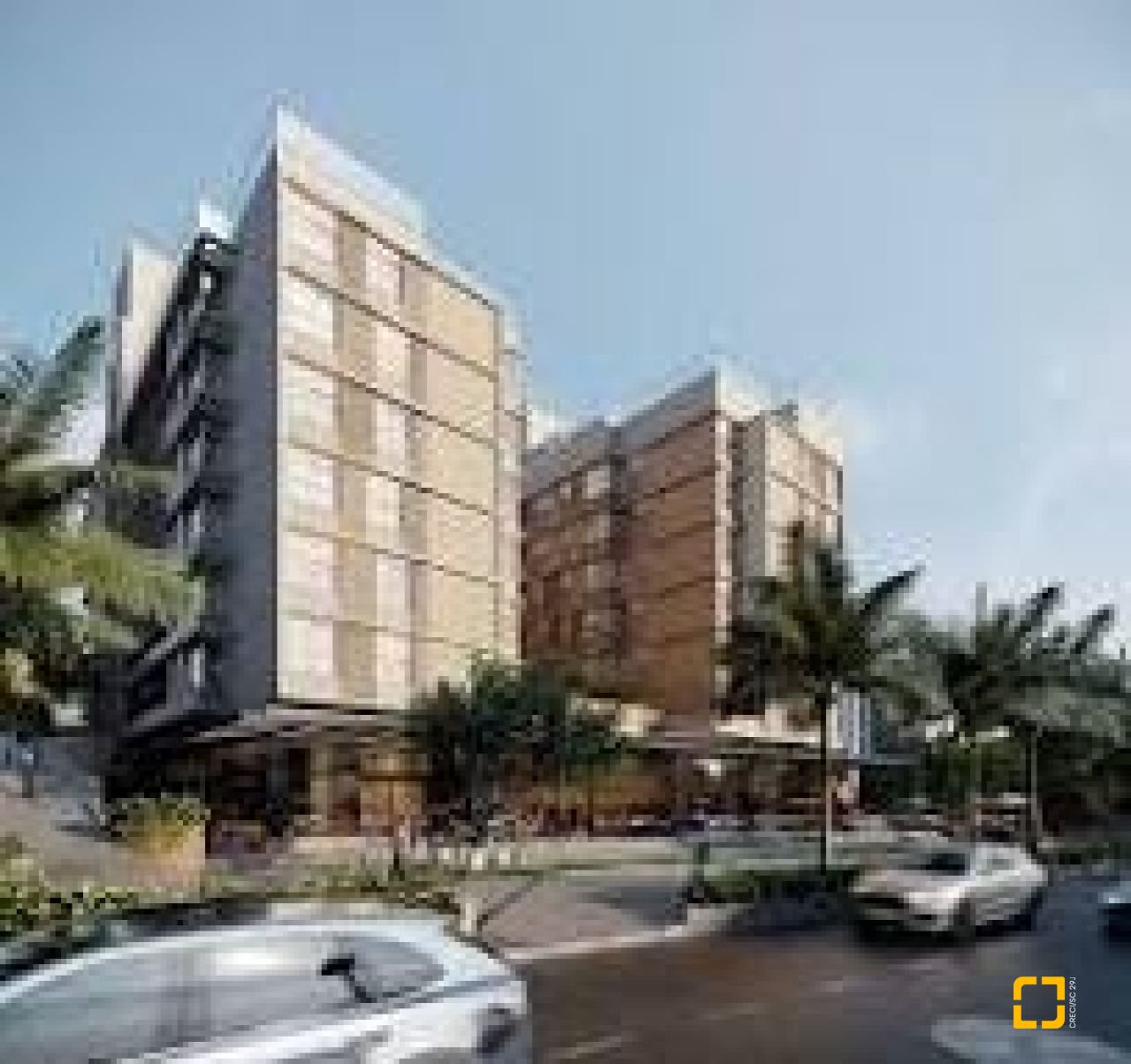 Studio com 32m², 1 quarto (sendo 1 suíte), 1 garagem, no bairro Estreito em Florianópolis