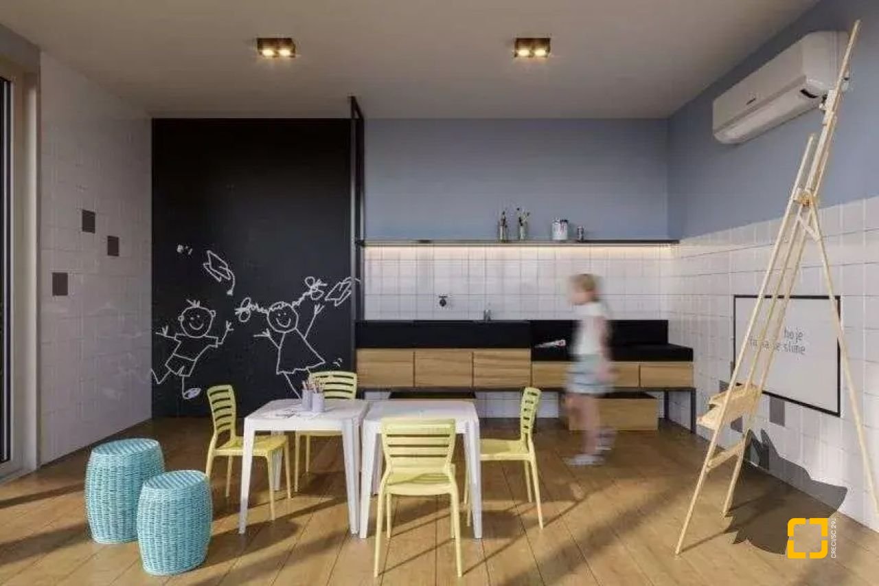 Studio com 32m², 1 quarto (sendo 1 suíte), 1 garagem, no bairro Estreito em Florianópolis