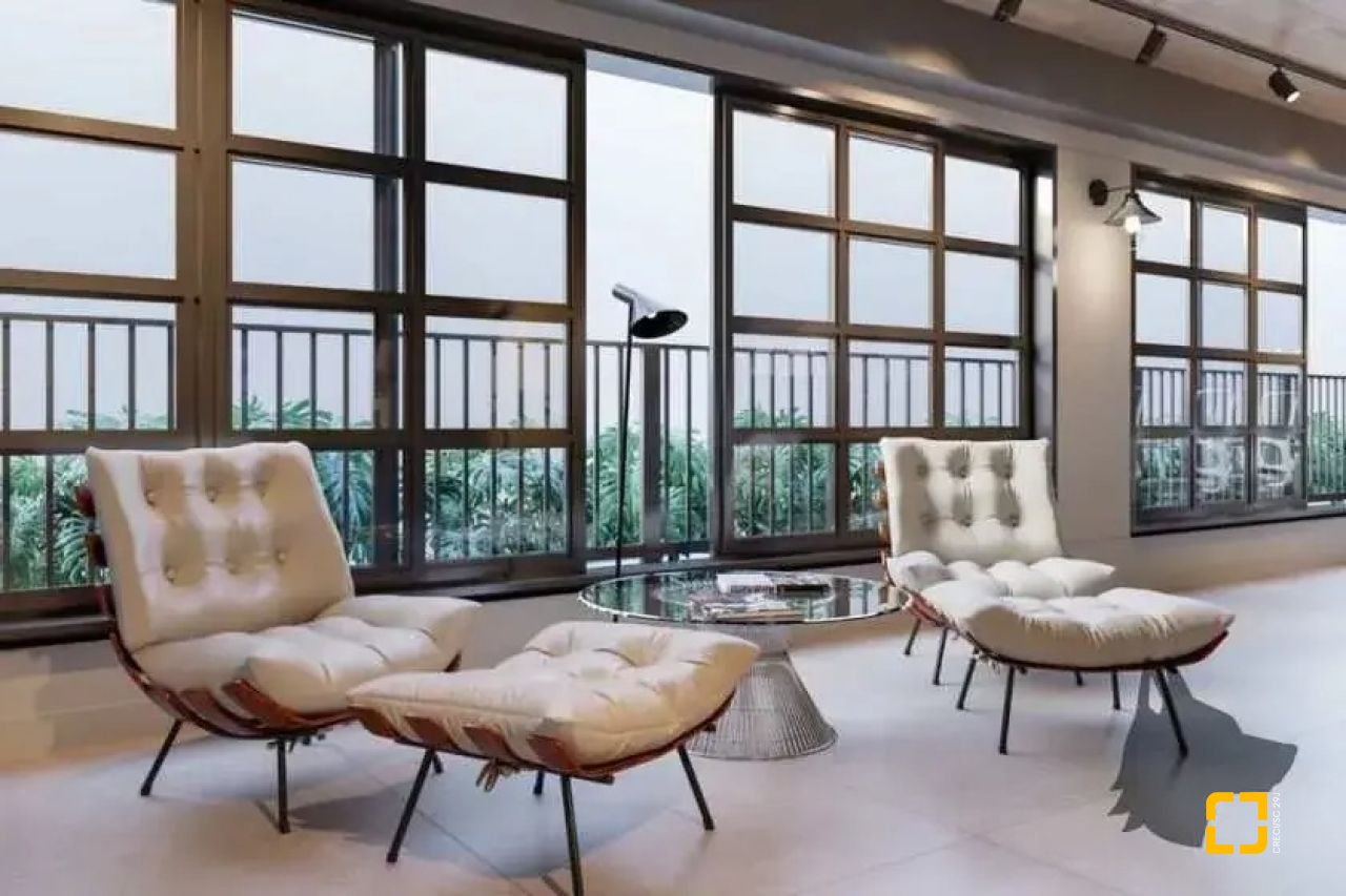 Studio com 32m², 1 quarto (sendo 1 suíte), 1 garagem, no bairro Estreito em Florianópolis