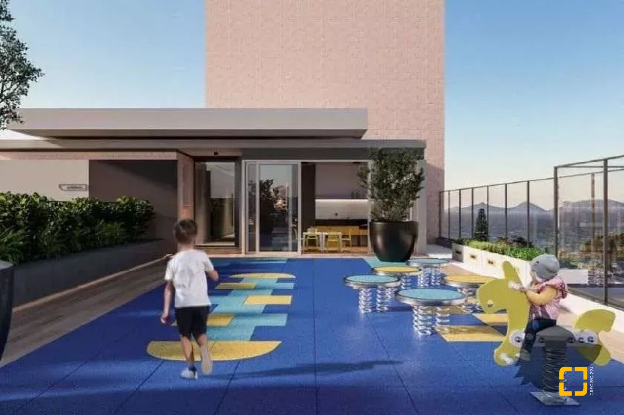 Studio com 32m², 1 quarto (sendo 1 suíte), 1 garagem, no bairro Estreito em Florianópolis