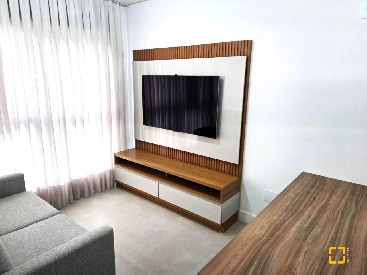 Studio com 32m², 2 quartos (sendo 1 suíte), 1 garagem, no bairro Estreito em Florianópolis