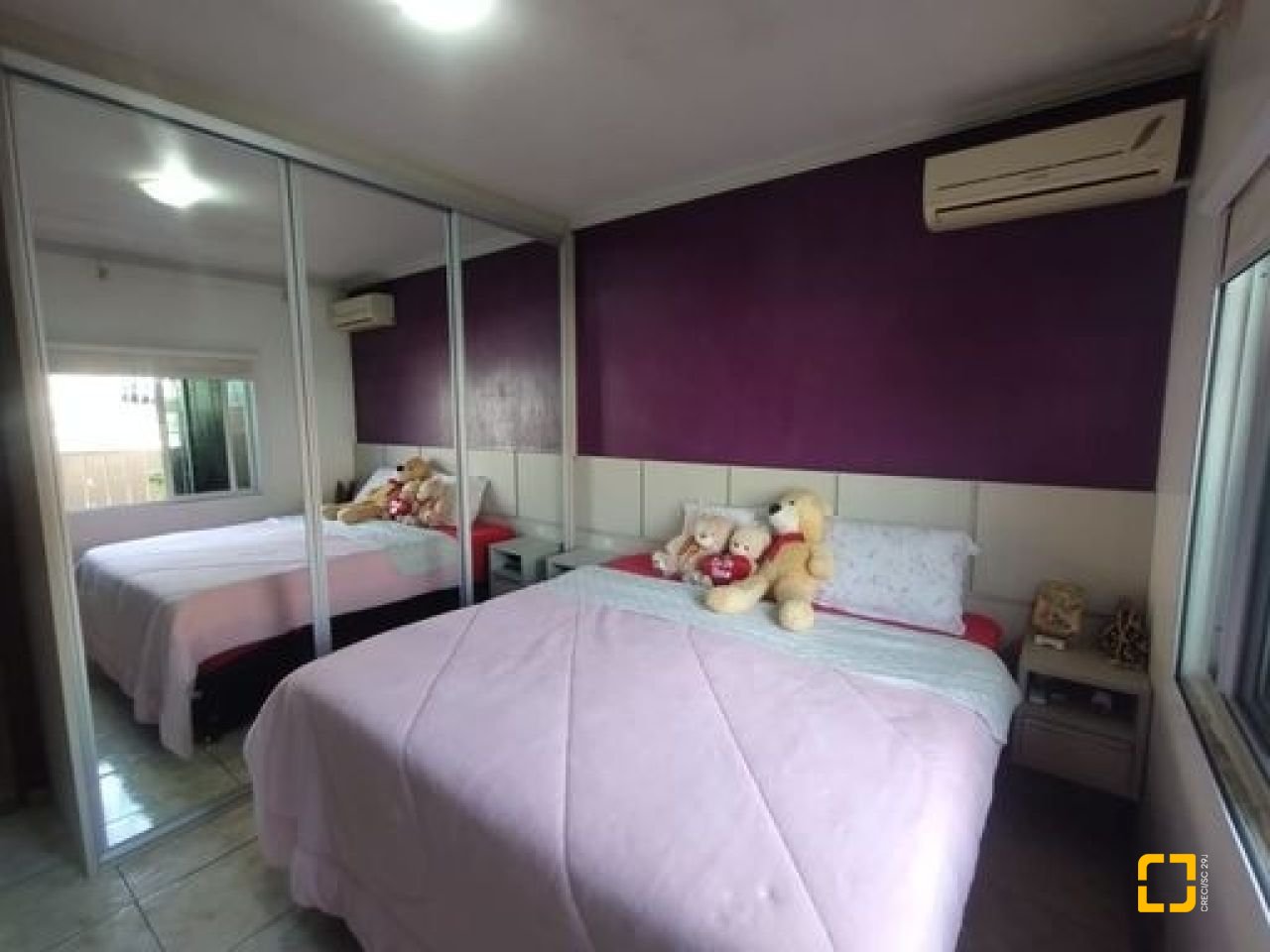 Casa com 100m², 3 quartos (sendo 1 suíte), 3 garagens, no bairro Forquilhas em São José