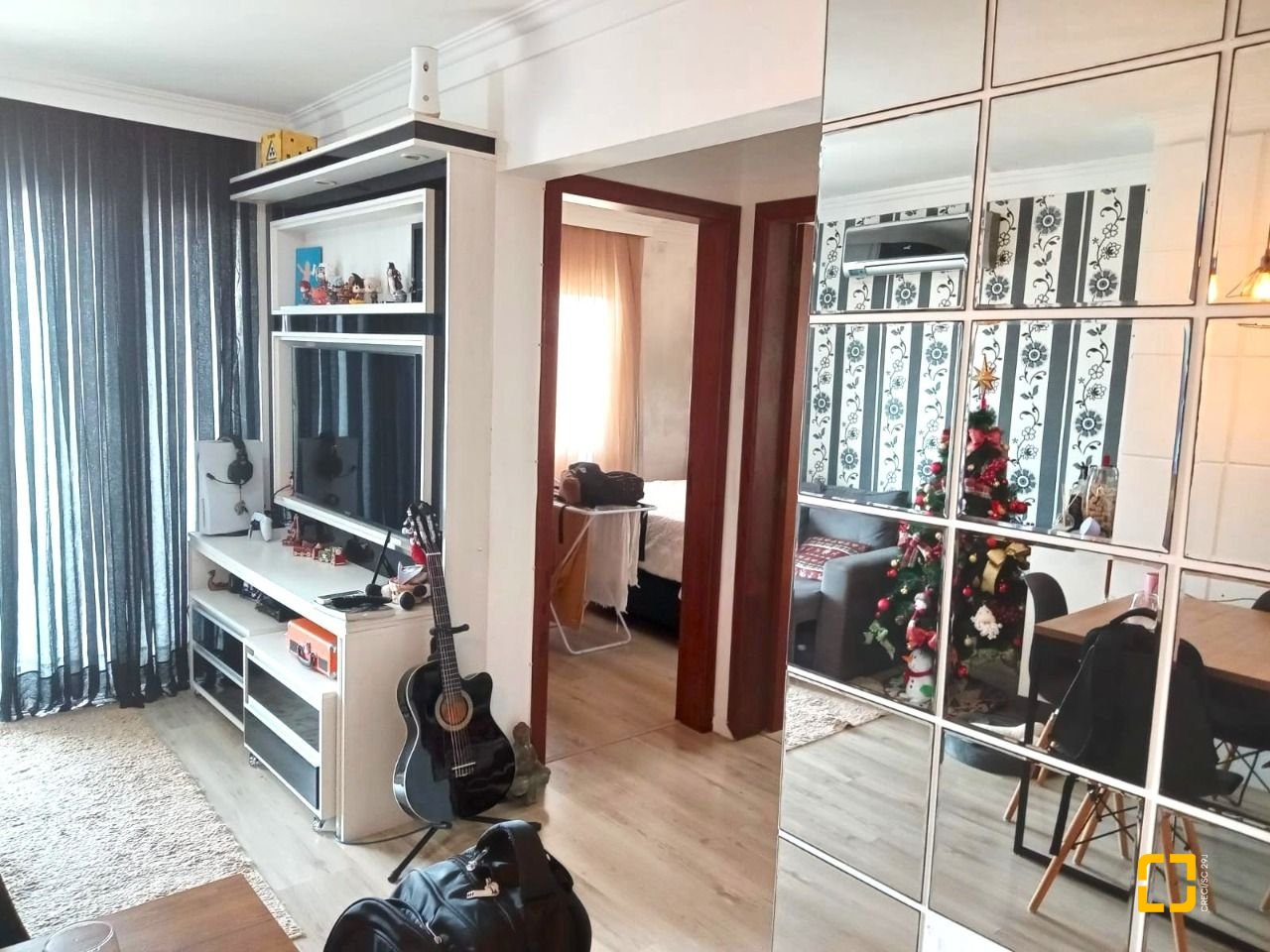 Apartamento com 52m², 2 quartos, 1 garagem, no bairro Potecas em São José