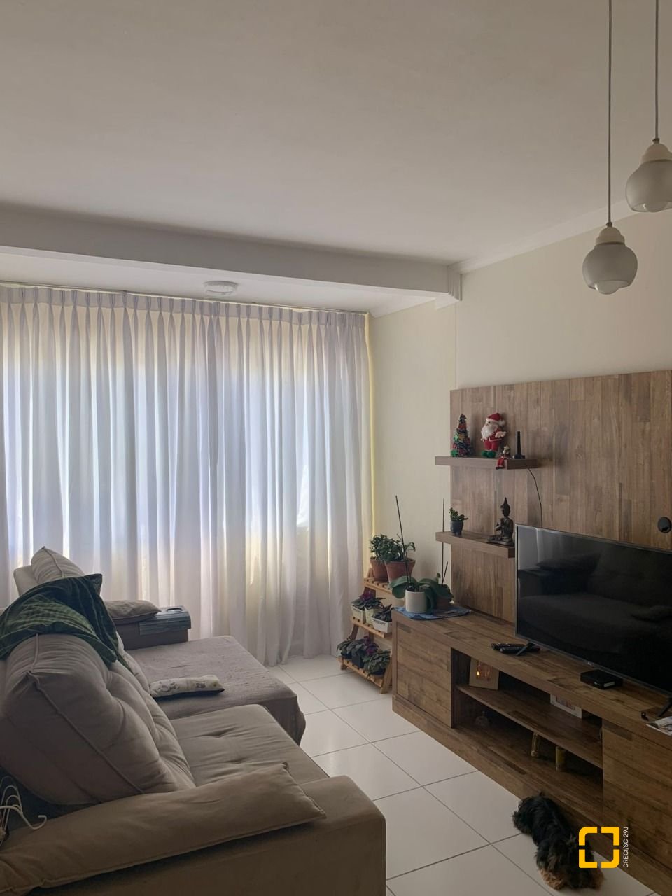 Apartamento com 93m², 3 quartos, 1 garagem, no bairro Barreiros em São José