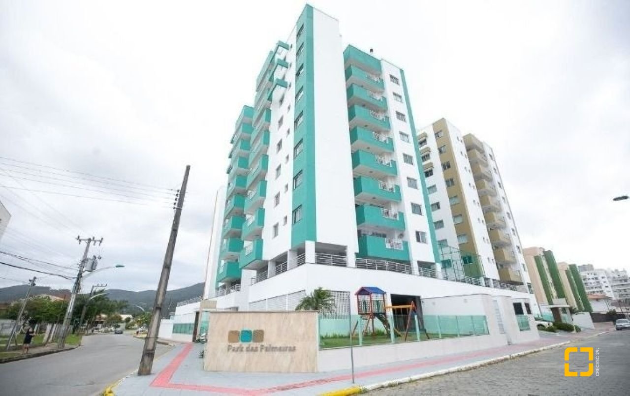 Apartamento com 68m², 2 quartos (sendo 1 suíte), no bairro Rio Caveiras em Biguaçu