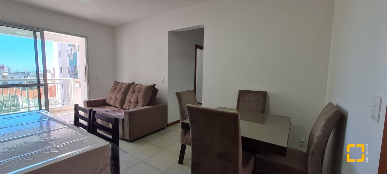 Apartamento com 68m², 2 quartos (sendo 1 suíte), no bairro Rio Caveiras em Biguaçu