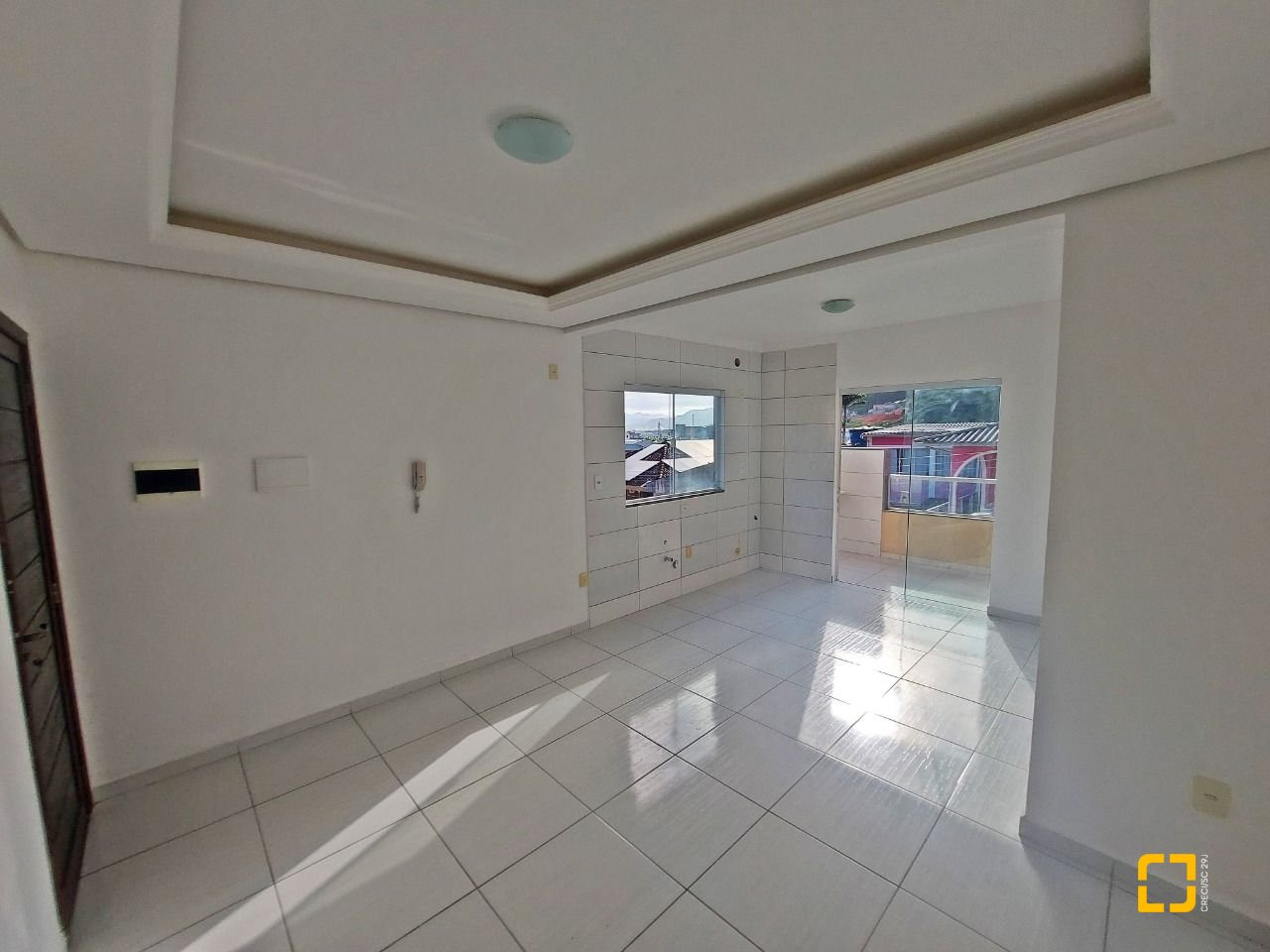 Apartamento com 58m², 2 quartos, 1 garagem, no bairro Forquilhinha em São José