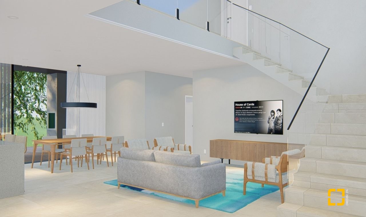 Casa com 320m², 8 quartos (sendo 4 suítes), 2 garagens, no bairro Rio Tavares em Florianópolis