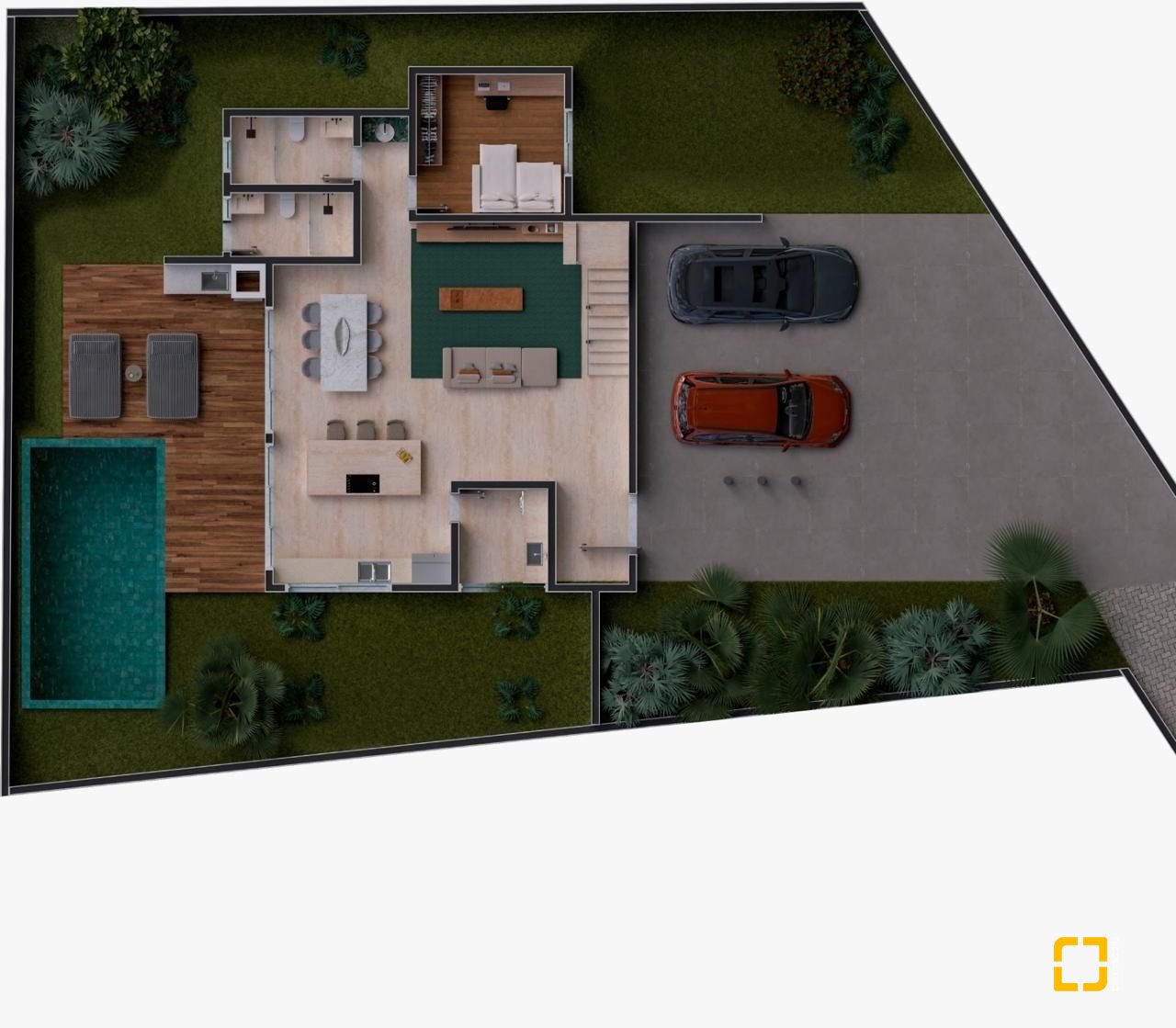 Casa com 330m², 4 quartos (sendo 4 suítes), 2 garagens, no bairro Rio Tavares em Florianópolis